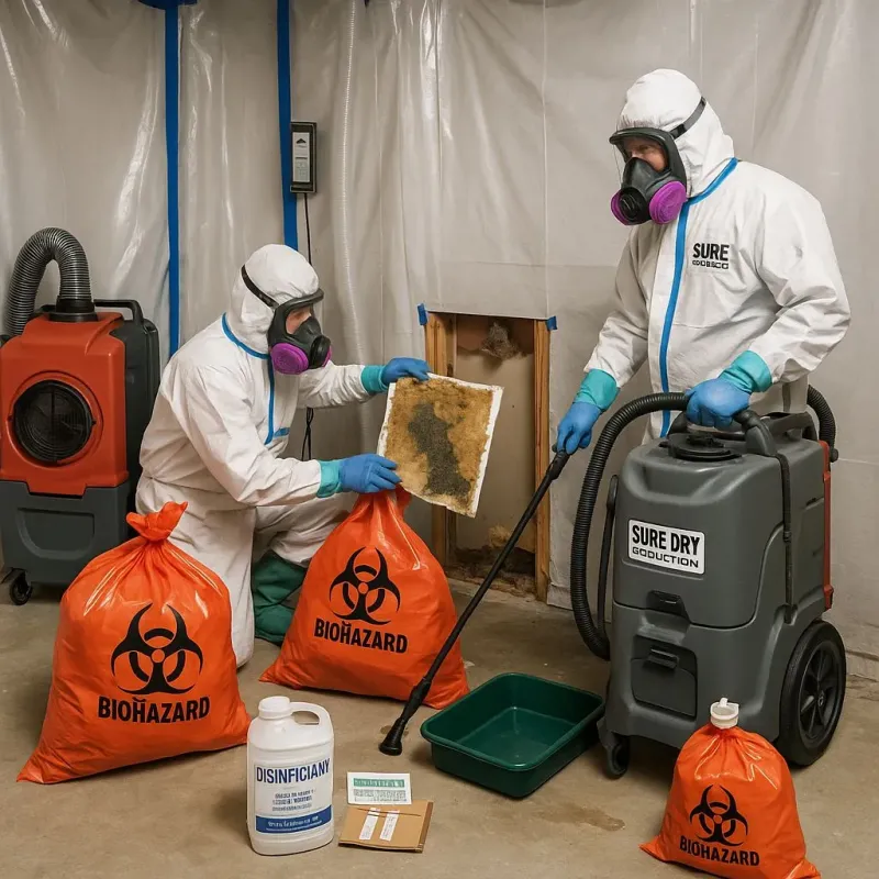 Contaminated Water Handling Protocols process in Brooksville, MS