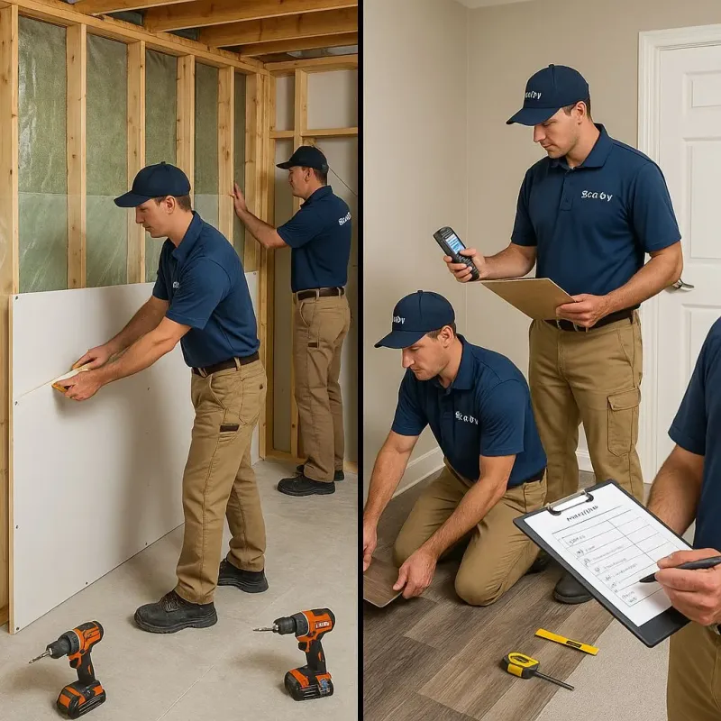 Repairs and Reconstruction process in Brooksville, MS